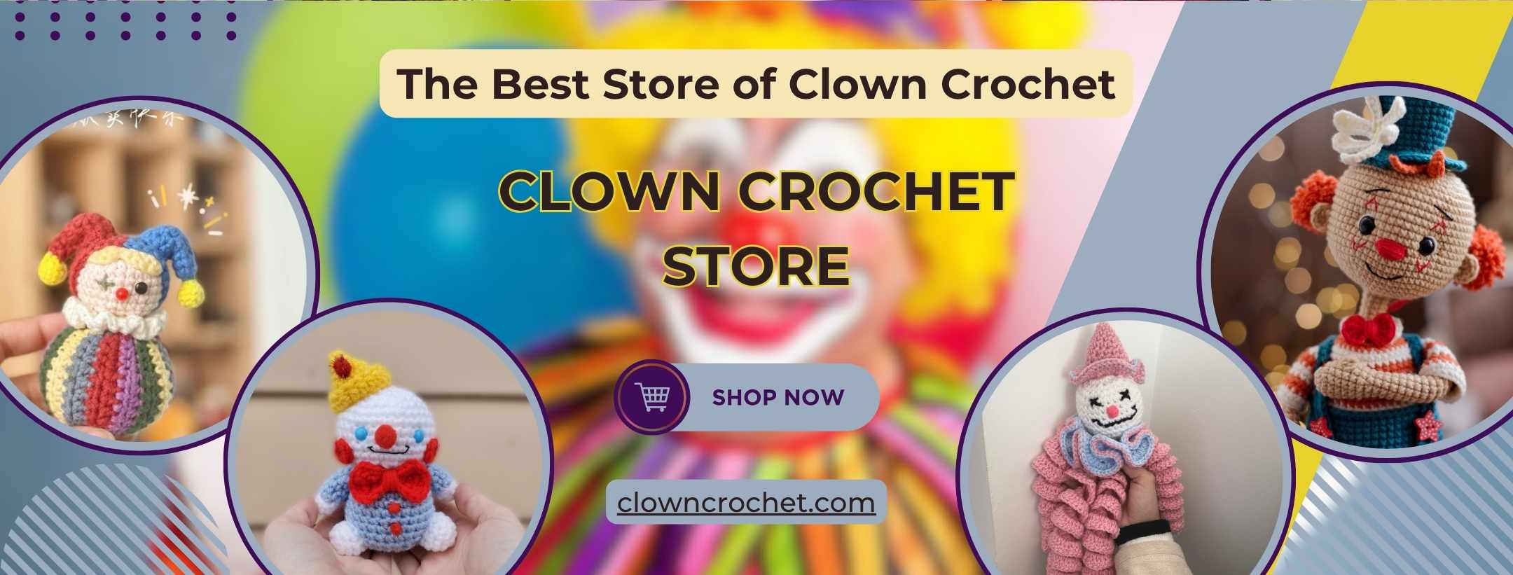 clowncrochet.com - Crochet Flower Blanket Store